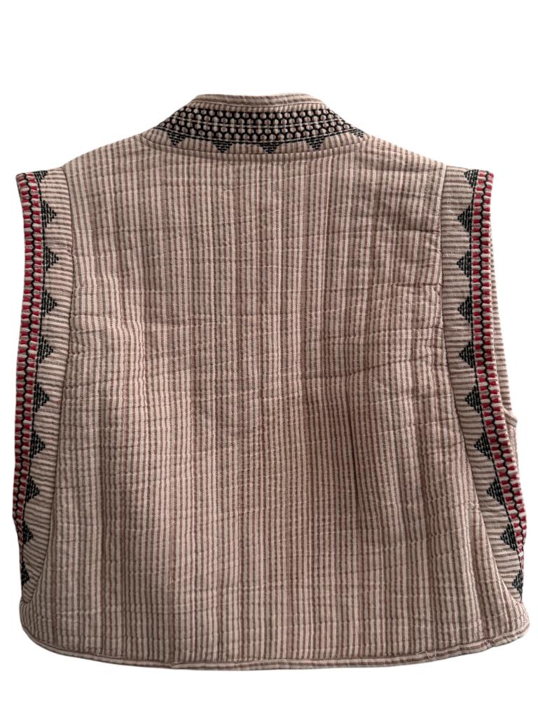 By-Bar gilet M, Maat 38/40 (M), Beige, Ophalen of Verzenden, Zo goed als nieuw