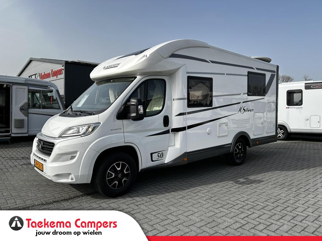 Mobilvetta K-Silver 50 Queensbed/6.50m/euro-6/2019/uniek, Overige merken, Fiat, Bedrijf, Tot en met 3