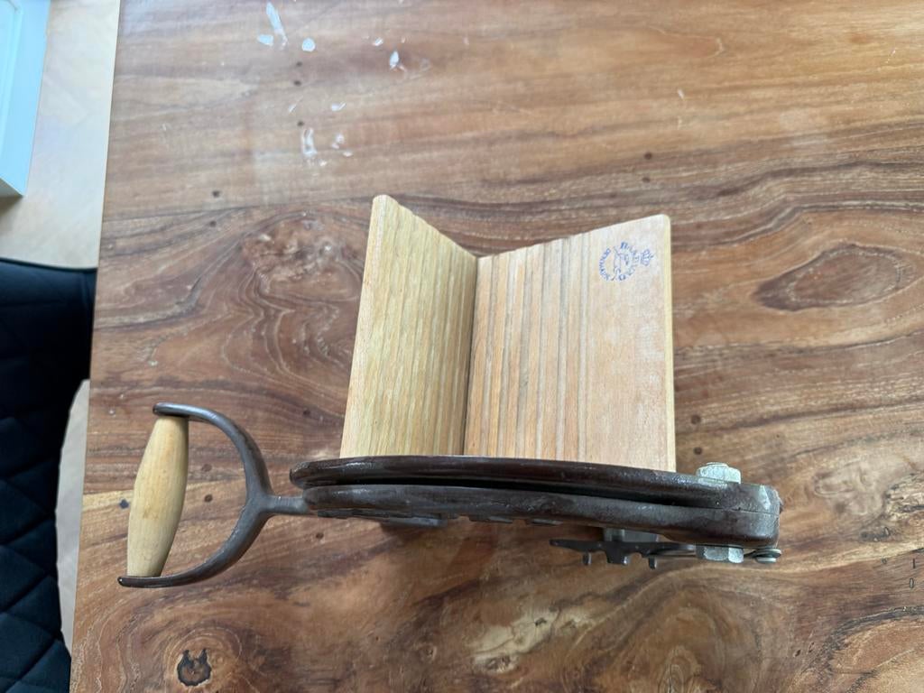 Deense Raadvad broodsnijmachine, Antiek en Kunst, Ophalen