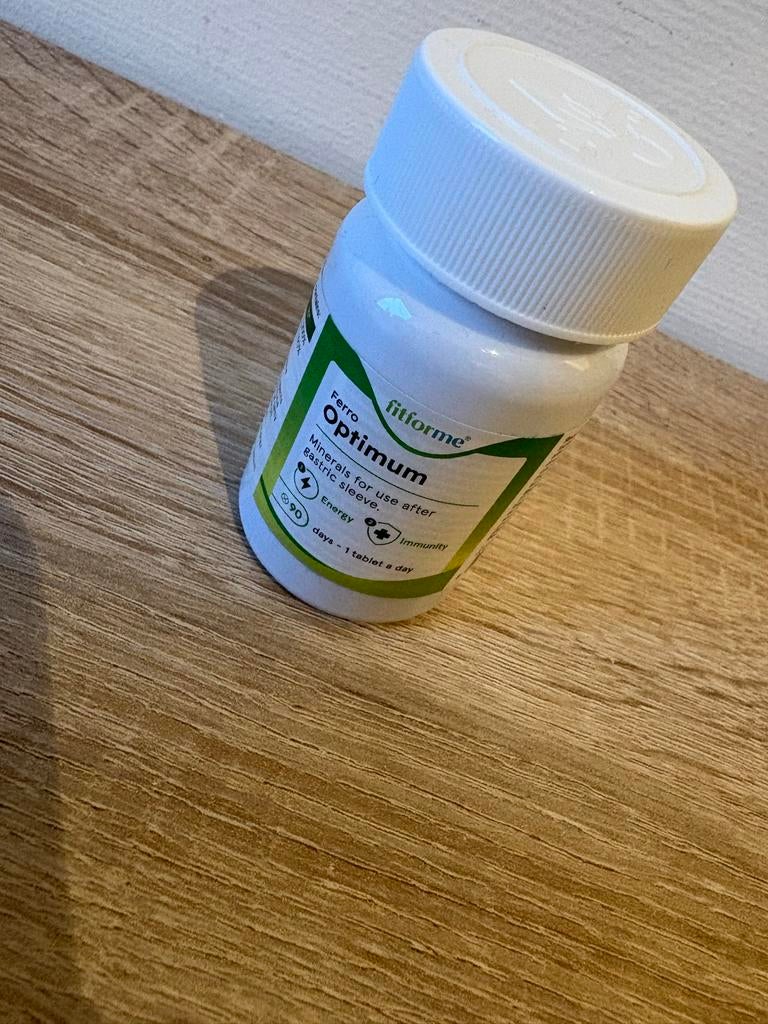 Fit for me Optimum Ferro supplement, Ophalen of Verzenden, Nieuw, Overige typen