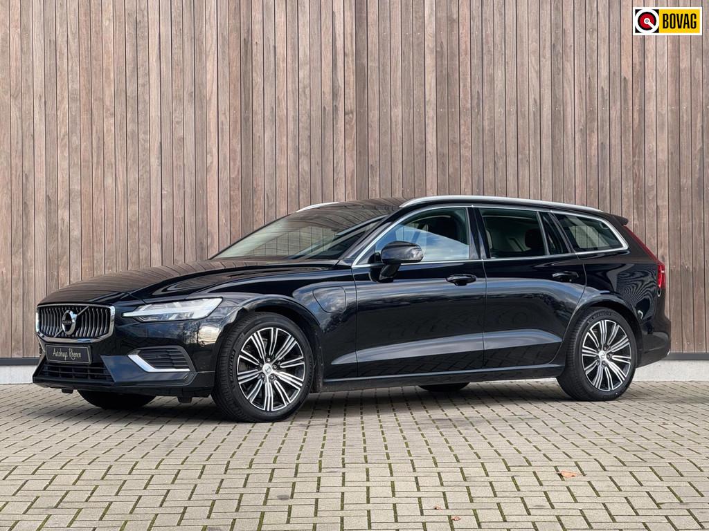 Volvo V60 2.0 T6 Recharge AWD Inscription / Trekhaak /, Automaat, Stof, Gebruikt, Zwart