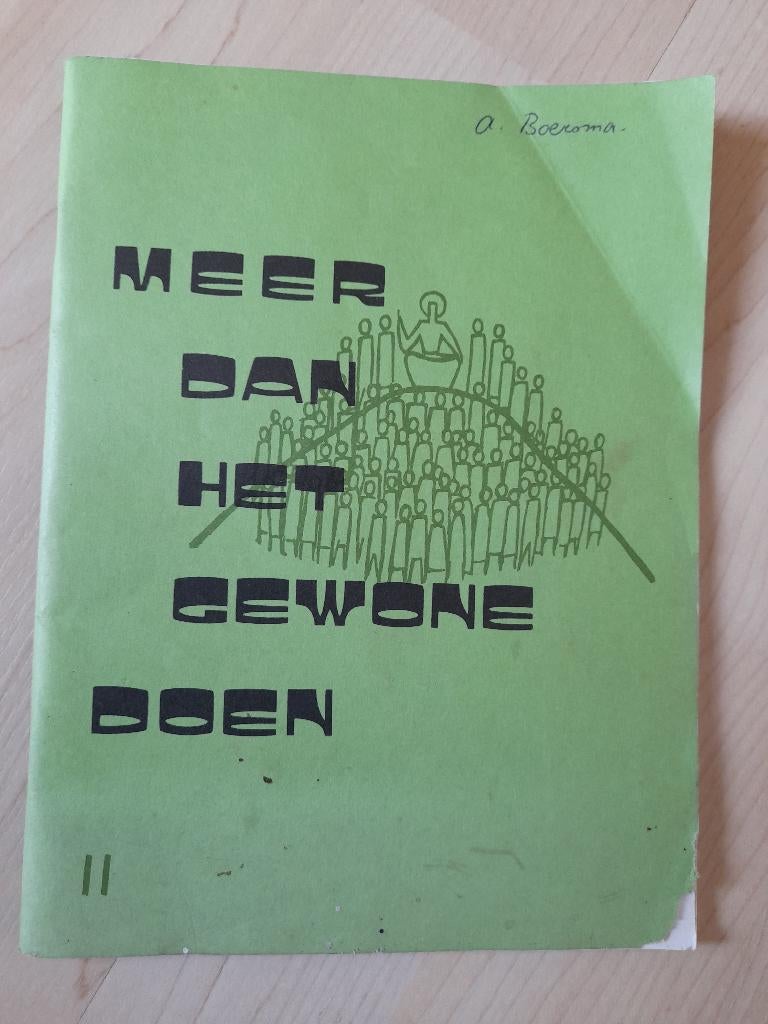 MEER DAN HET GEWONE DOEN BIJBELSTUDIE CGJO, Ophalen of Verzenden, Gelezen