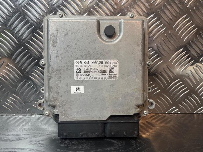 Computer Motormanagement van een Mercedes Vito, Gebruikt, -, -, 3 maanden garantie