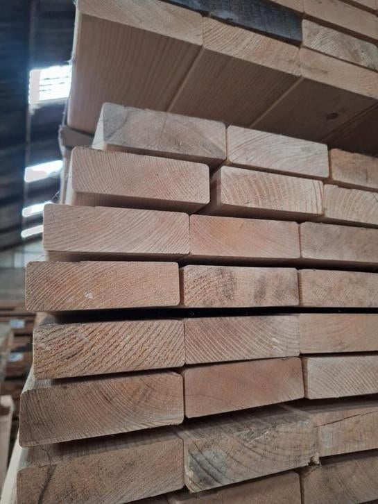 Aanbieding vuren cls 41x 125 nu€ 1.79 pm incl, Nieuw, Ophalen of Verzenden, Balk, Vuren