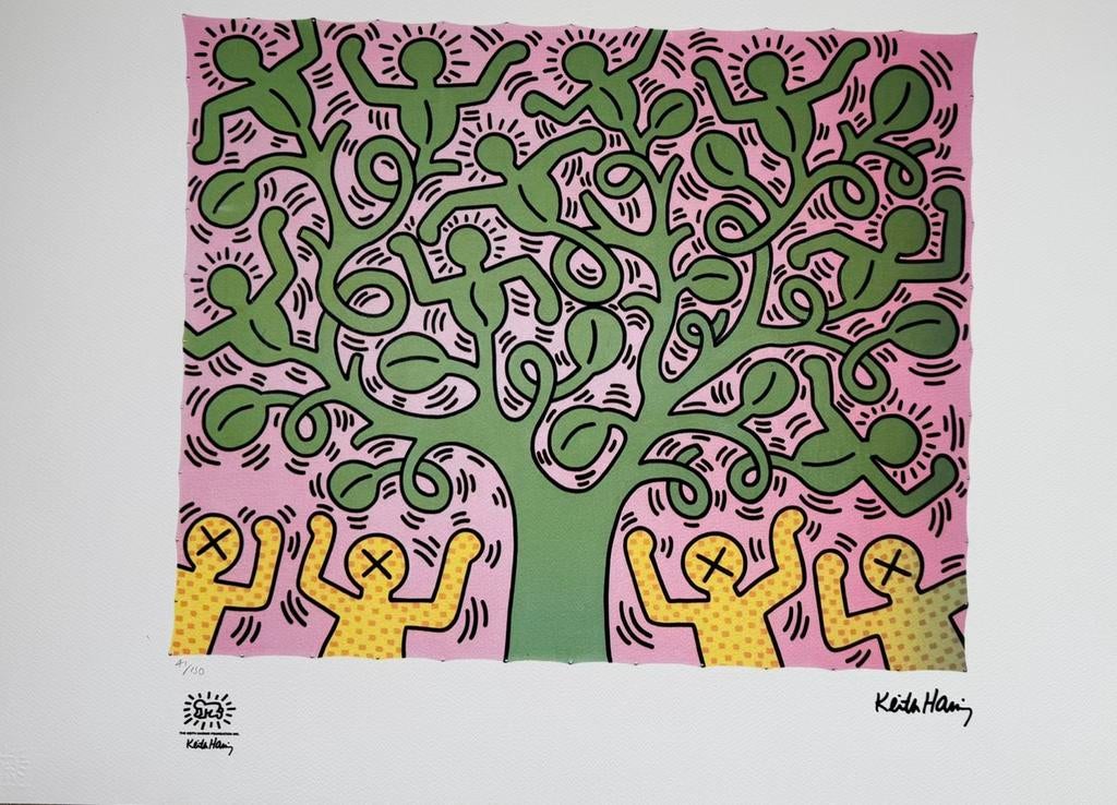 Keith Haring (1958–1990) – Untitled, 70x50 cm, Verzenden