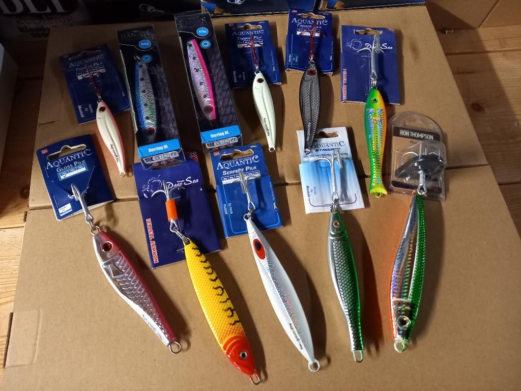 Combi: PILKER SET "NORWAY + ONDERLIJN PAKKET....SAMEN €70,-