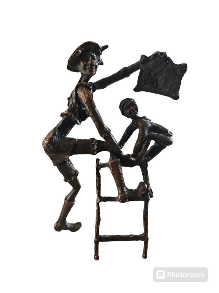 Clown by Brigitte van den Houdt for Cliniclowns DaVin, Verzamelen, Beelden en Beeldjes, Ophalen of Verzenden, Zo goed als nieuw