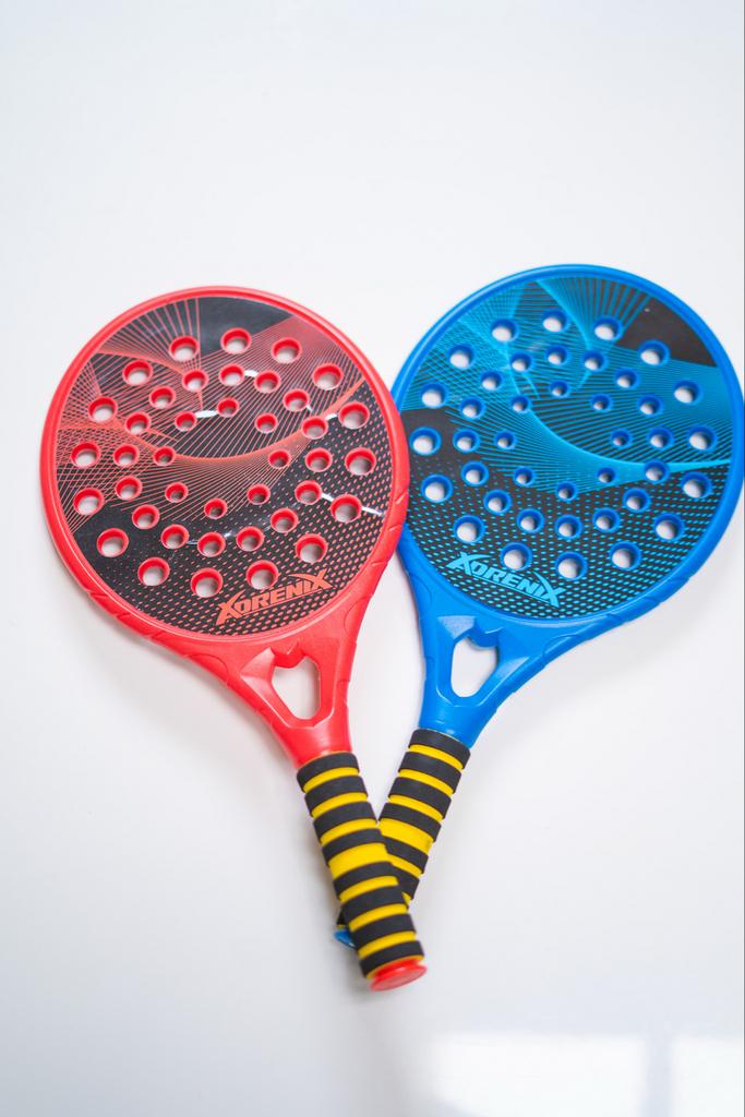 Beach Padelrackets - Set van 2, Sport en Fitness, Padel, Ophalen of Verzenden, Gebruikt, Padelracket