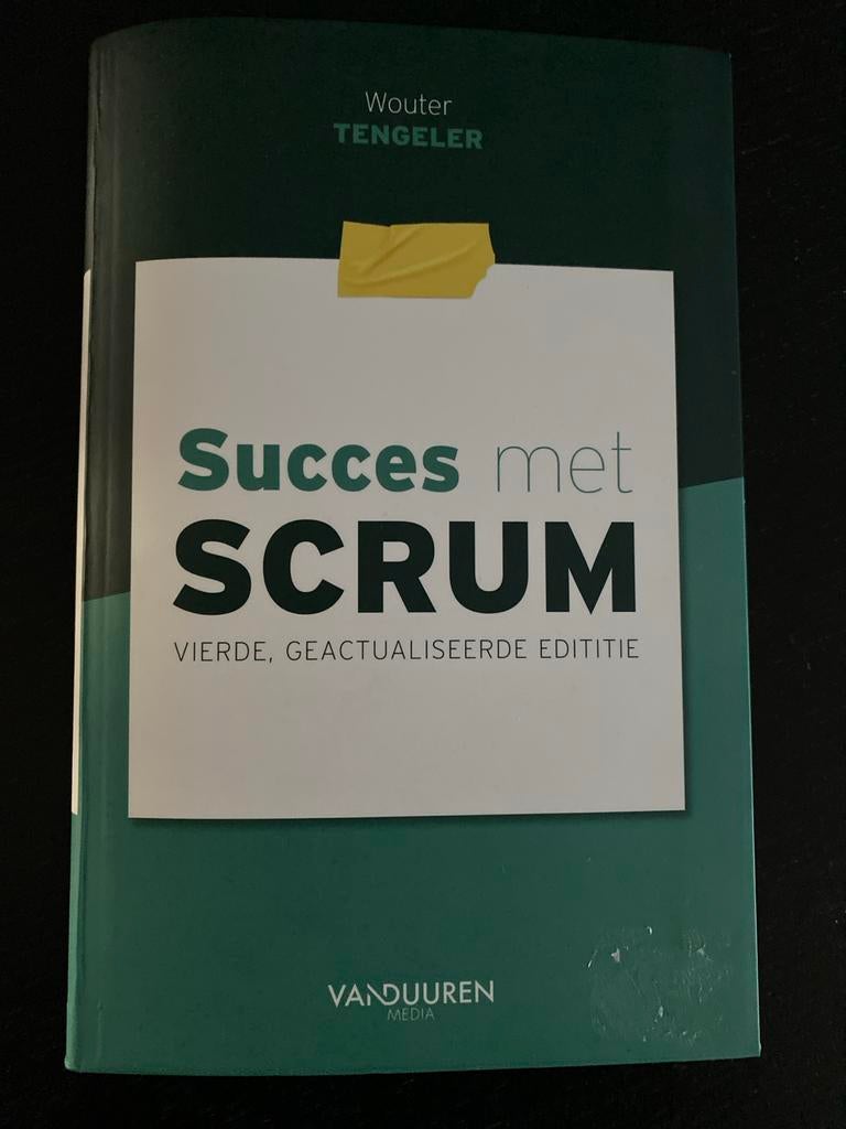 Succes met Scrum - Wouter Tengeler, Ophalen, Zo goed als nieuw, Management