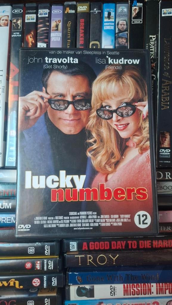 Lucky numbers dvd, Alle leeftijden, Ophalen of Verzenden, Zo goed als nieuw, Romantische komedie