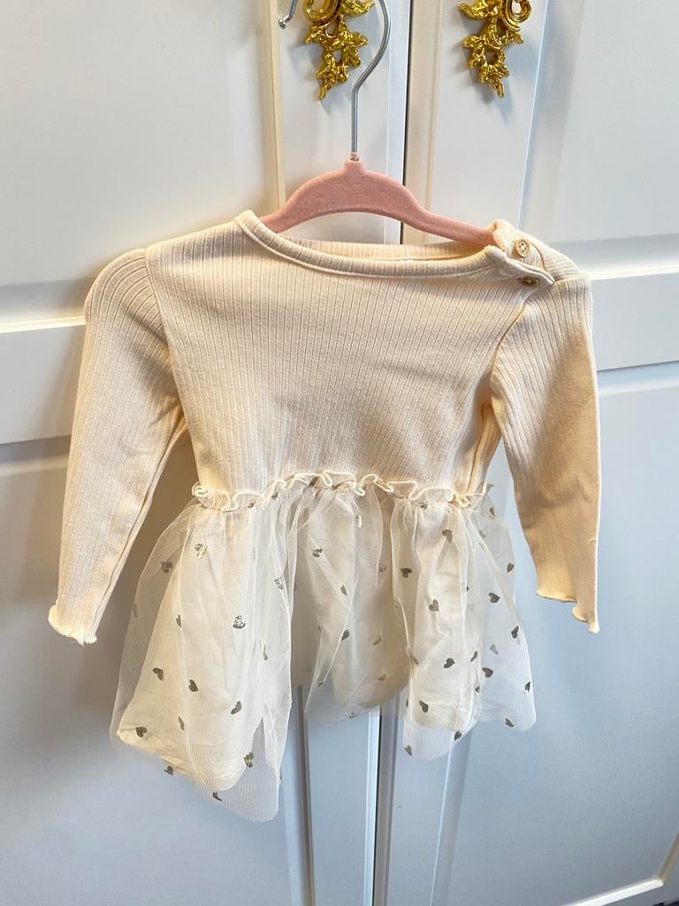 Prachtig leuke cute jurkje baby’s maat 68, Verzenden, Zo goed als nieuw, Meisje, Jurkje of Rokje