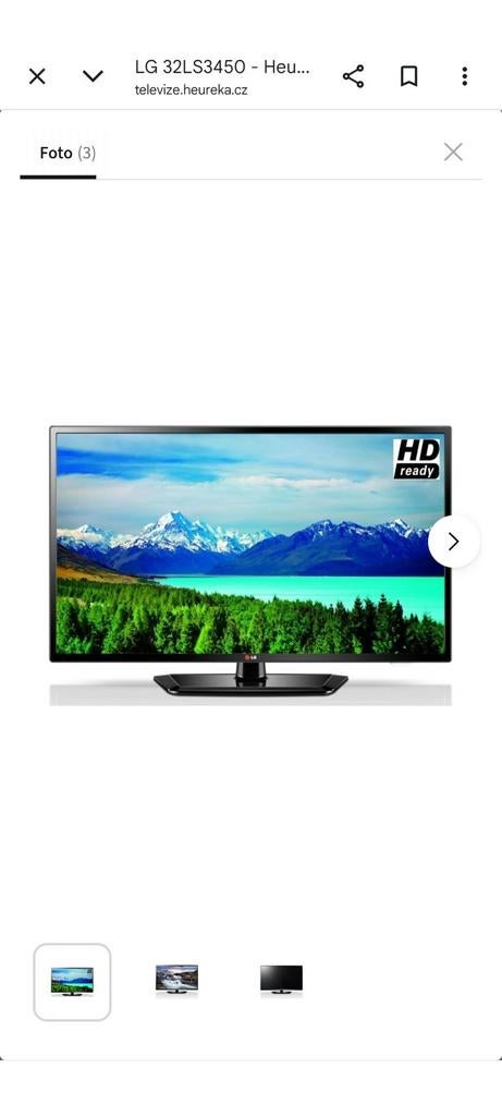 Te koop LG 32 LS 3450, Ophalen, 100 cm of meer, 50 Hz, LG