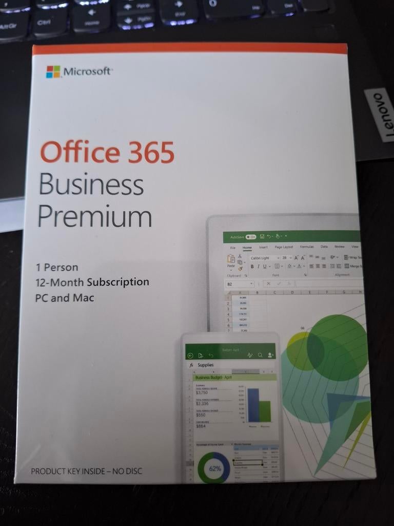 Office 365 Business Premium - Nieuw in verzegelde doos, Ophalen of Verzenden, Nieuw, Word, MacOS