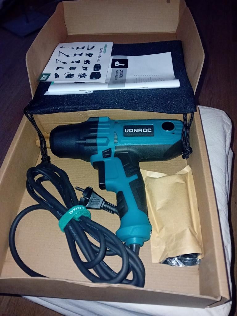 Nieuwe Elektrische Slagmoersleutel 350Nm, Ophalen, Nieuw, Minder dan 400 watt, Overige typen