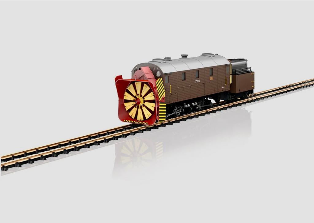 LGB 26605 Dampfschneeschleuder, nieuw in doos, ongebruikt., Hobby en Vrije tijd, Modeltreinen | Overige schalen, Nieuw, Locomotief