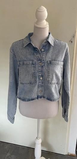 Cotton Club spijkerjasje, maat S (qwe), Kleding | Dames, Jassen | Zomer, Blauw, Ophalen of Verzenden, Zo goed als nieuw, Maat 36 (S)