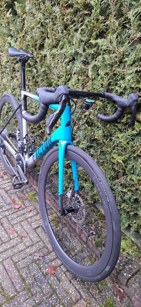 TE KOOP! Factor O2 Miami Blue Racefiets, Fietsen en Brommers, Fietsen | Racefietsen, 28 inch, Carbon, Heren, Zo goed als nieuw