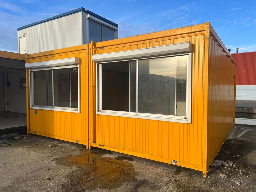 Kantoorunit 6x6 meter, Ophalen