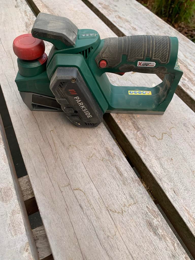 Parkside 12v schaafmachine, Doe-het-zelf en Verbouw, Ophalen of Verzenden, Zo goed als nieuw