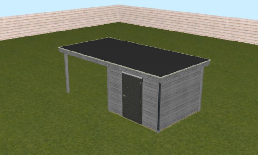 Lugarde Maatwerk 626 x 300 cm, Tuin en Terras, Tuinhuizen, 200 tot 400 cm, Tuinhuis, Nieuw, Ophalen of Verzenden