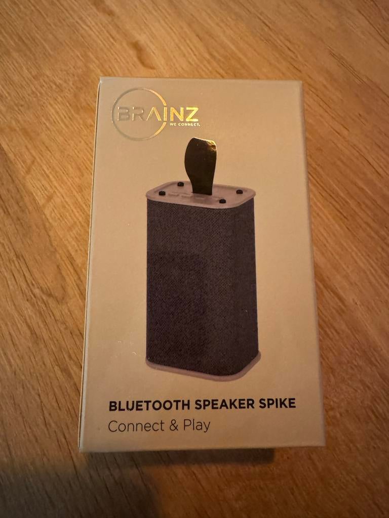 Brainz Bluetooth Speaker Spike - Nieuw in doos, Ophalen of Verzenden, Nieuw