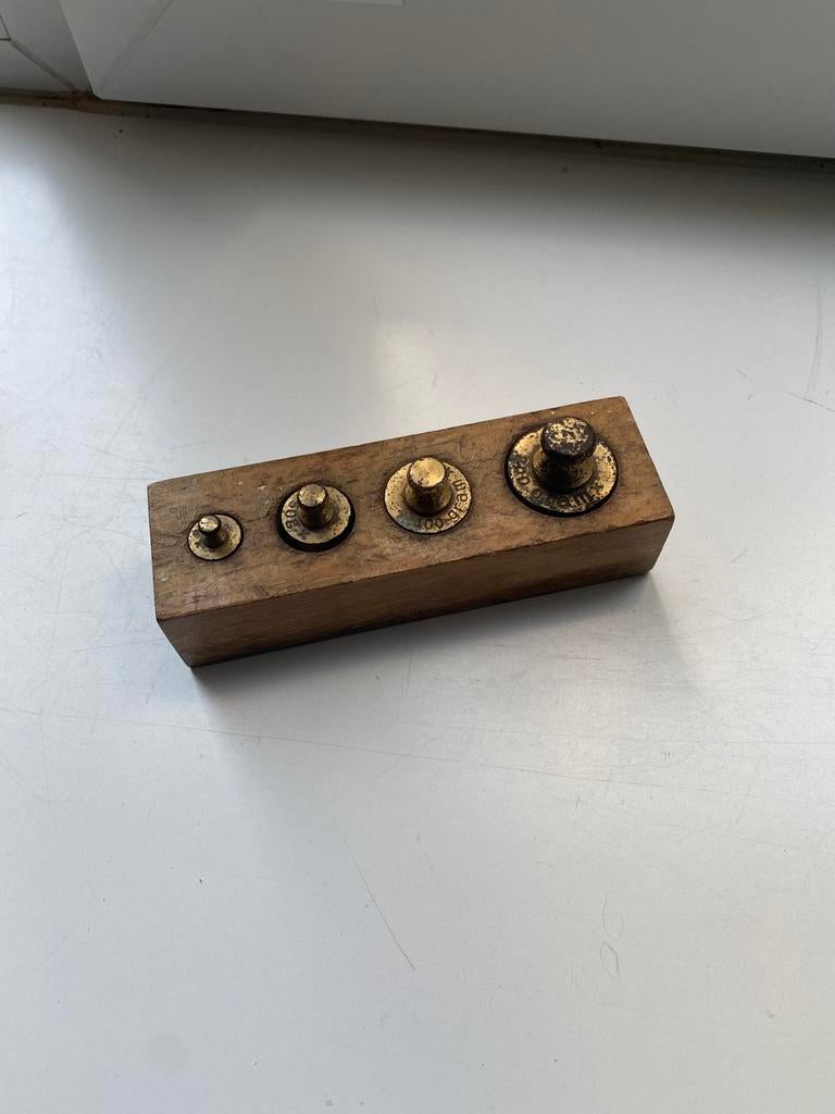 Koperen gewichten, Antiek en Kunst, Antiek | Overige Antiek, Ophalen of Verzenden