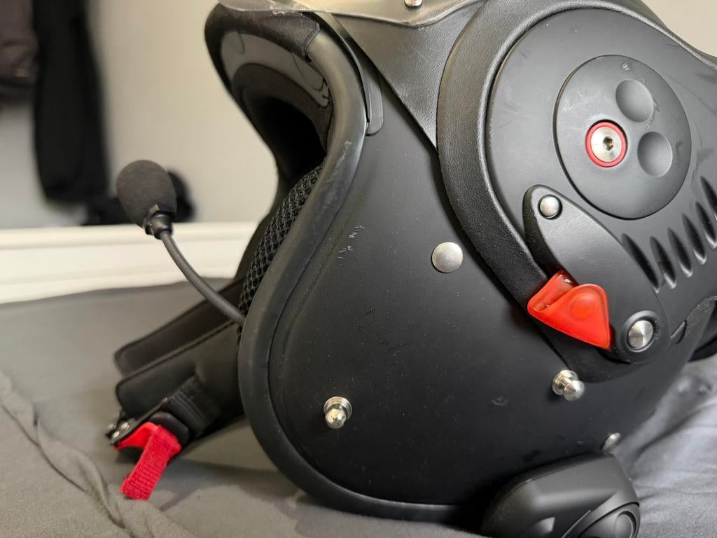 Boxxer helm met communicatie systeem, Ophalen of Verzenden, Zo goed als nieuw