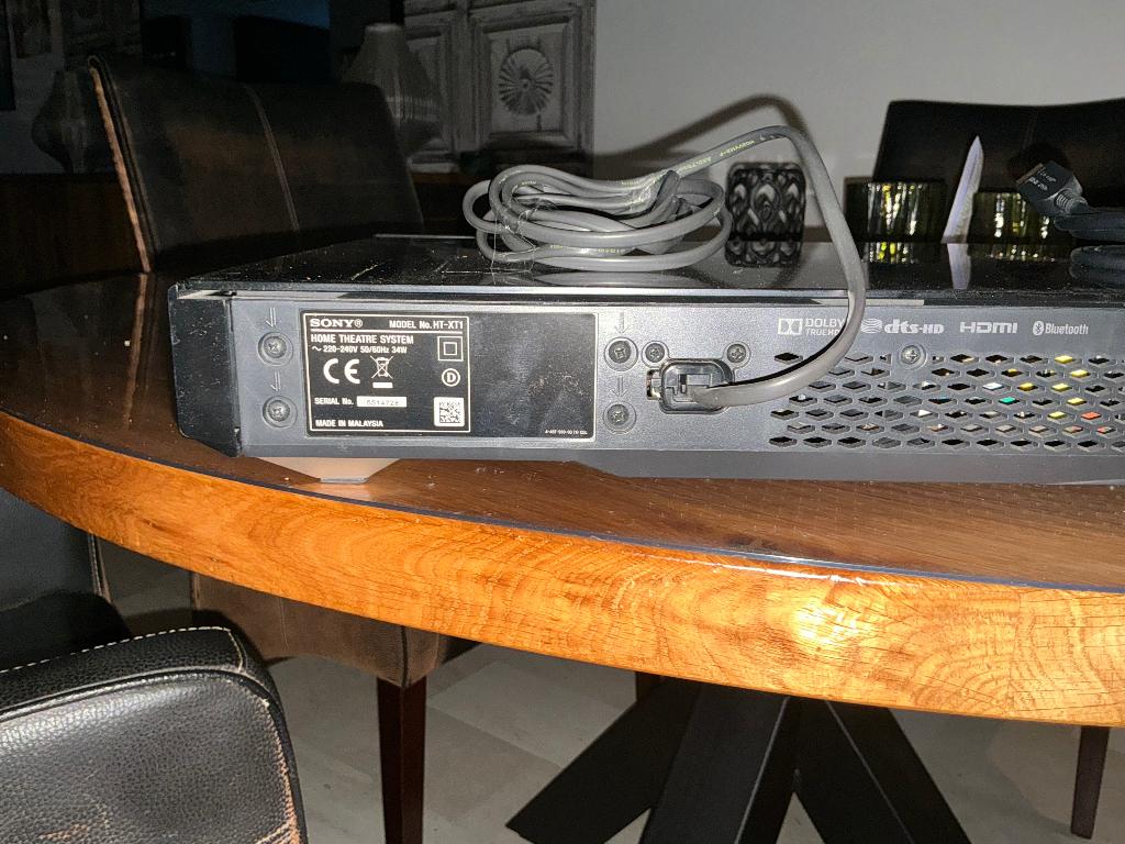 Soundbar Sony HT-XT1, Ophalen, Bluetooth, Zo goed als nieuw