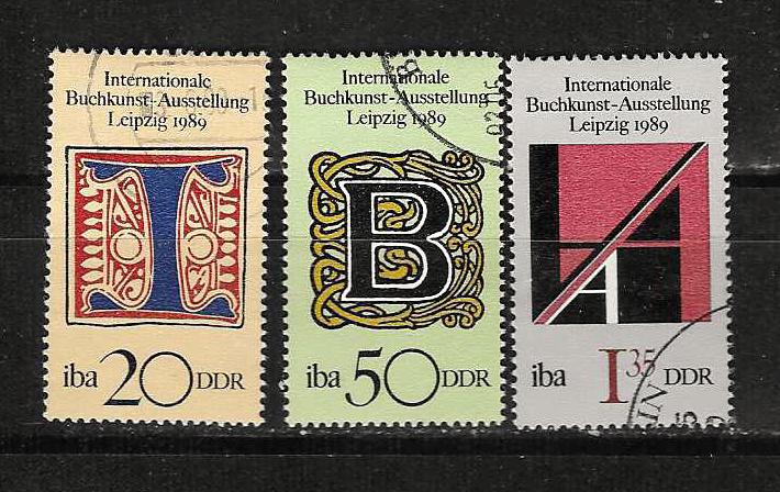 DDR 3245-3247, Ophalen of Verzenden, DDR, Gestempeld