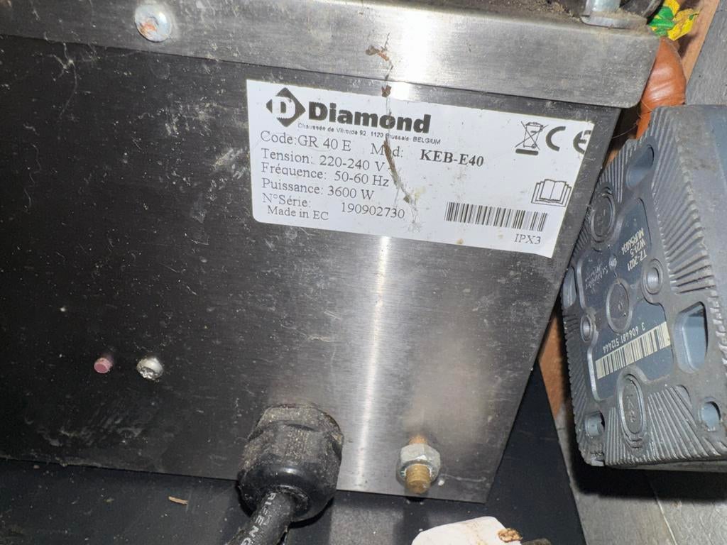 Donor/gyros grill, Ophalen of Verzenden, Zo goed als nieuw