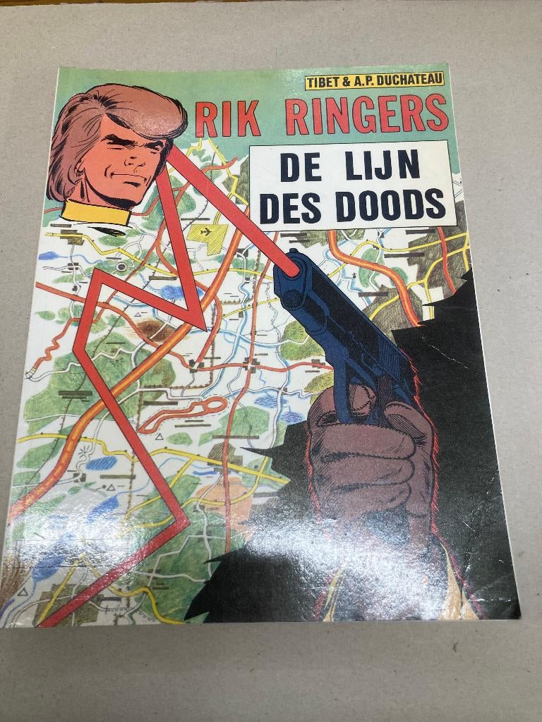T.K. nog 20 Stripboeken van Rik Ringers zie actuele lijst, Meerdere stripboeken, Ophalen of Verzenden, Gelezen, Tibet en A. P. Duchateau