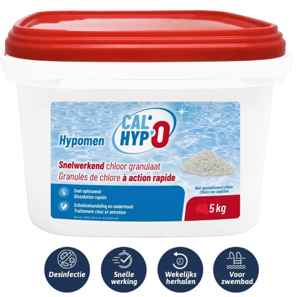 5kg Chloor zwembad jacuzzi HTH goedkoop schokbehandeling, Verzenden, Nieuw, Reinigingsmiddel
