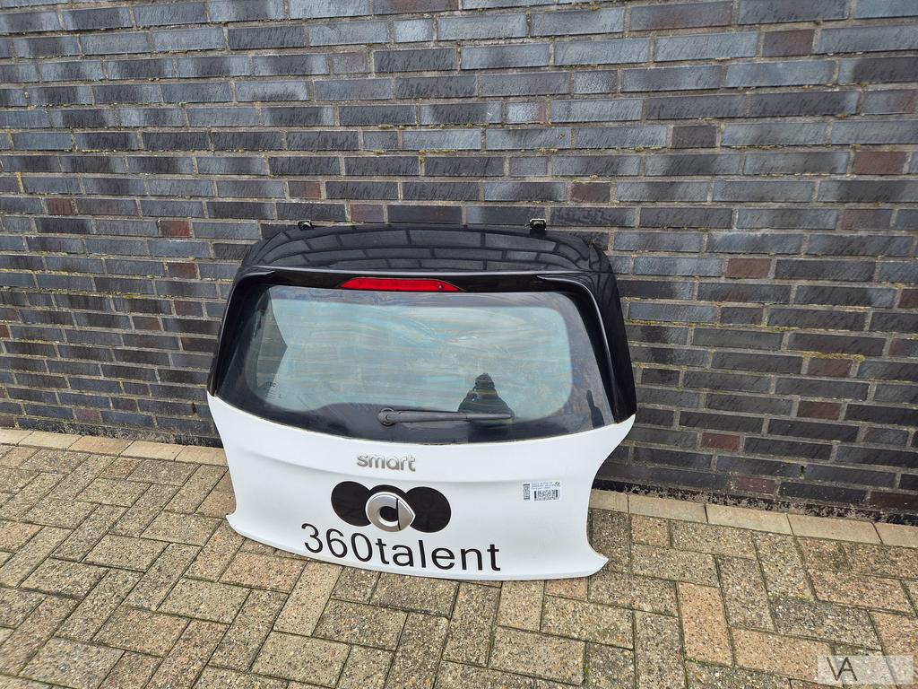 Smart Forfour 2013 - 2020 achterklep kofferklep wit en zwart, Auto-onderdelen, Gebruikt, -, Ophalen of Verzenden, Achter