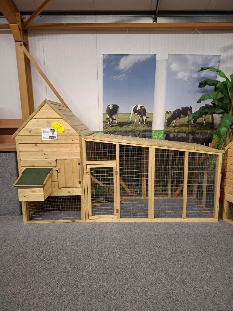 Showmodel Kippenverblijf Chabo, Dieren en Toebehoren, Ophalen, Zo goed als nieuw, Kippenhok of Kippenren