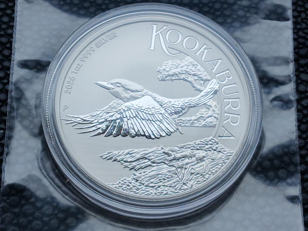 2026 Kookaburra 1 oz zilver, Ophalen of Verzenden, Zilver
