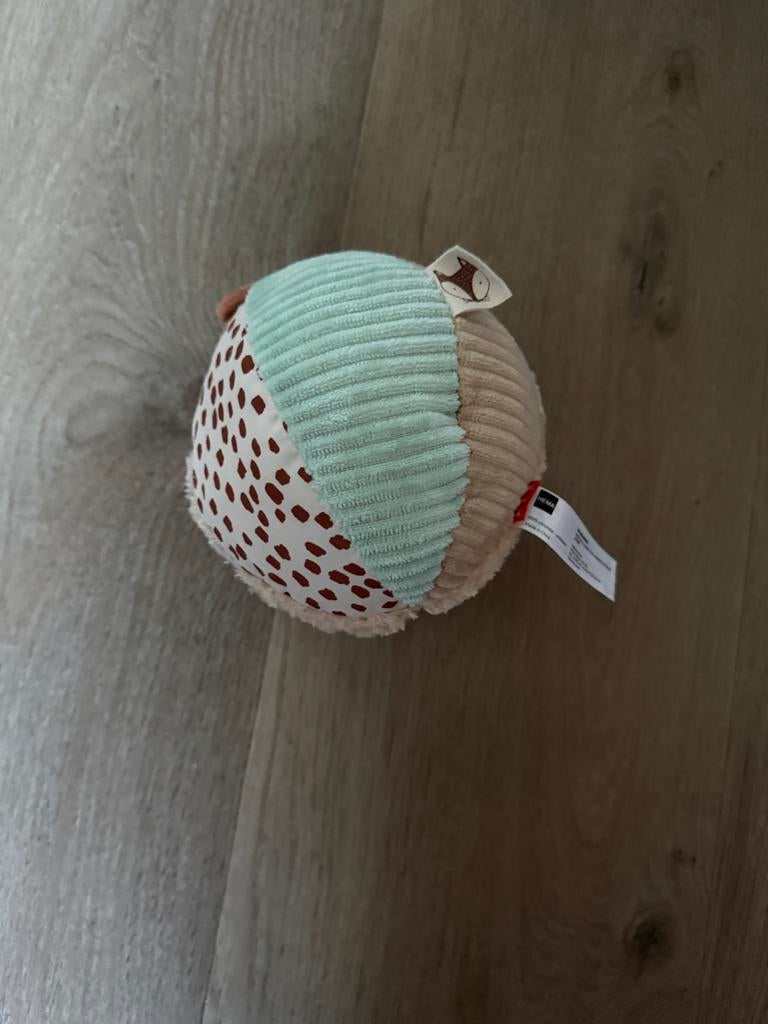 HEMA Rammelaar Bal - Baby Speelgoed, Ophalen of Verzenden, Zo goed als nieuw, Rammelaar, Met geluid