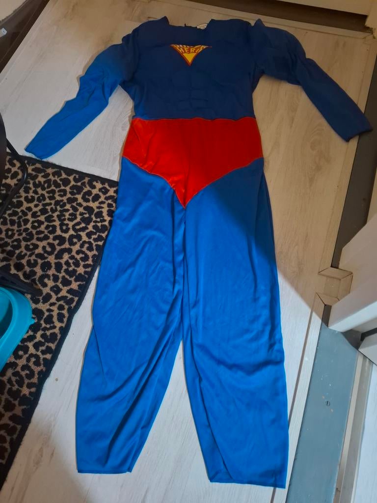 Superheldenpak - Maat m/l, Ophalen of Verzenden, Zo goed als nieuw