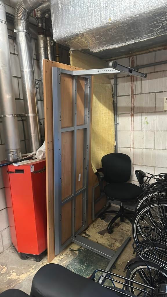 Bureau tafel groot, Ophalen