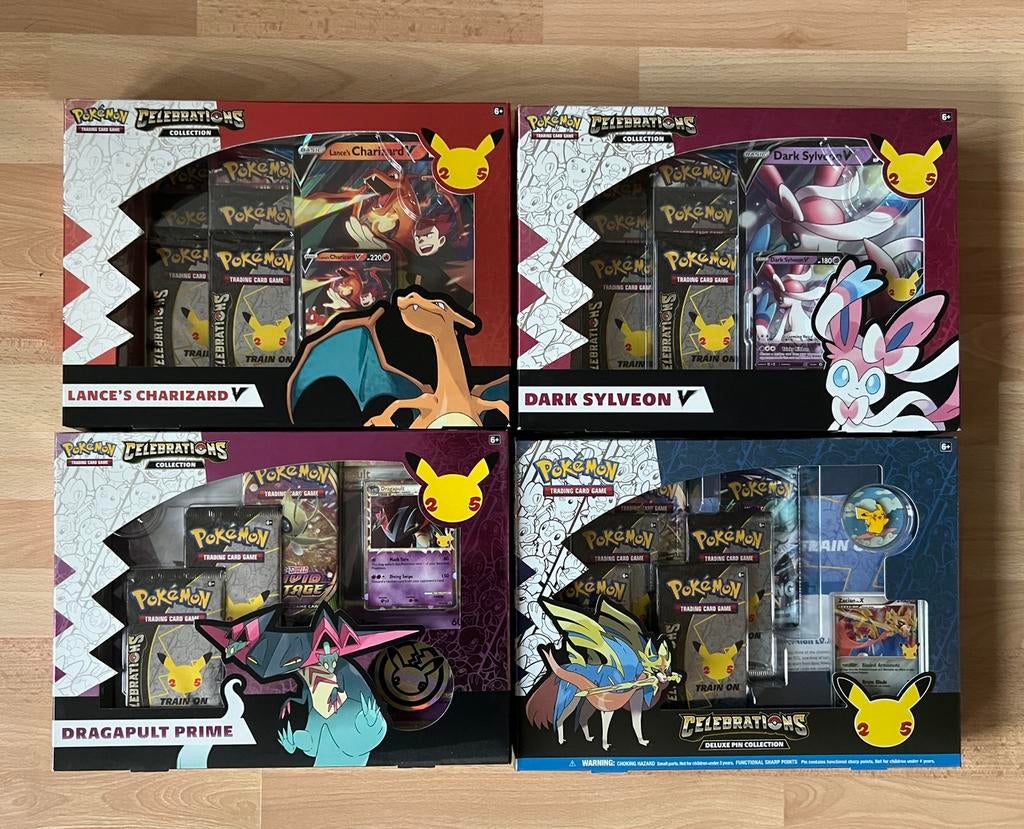 Pokemon Celebrations Collection 25th Anniversary Nieuw Seald, Hobby en Vrije tijd, Verzamelkaartspellen | Pokémon, Ophalen of Verzenden