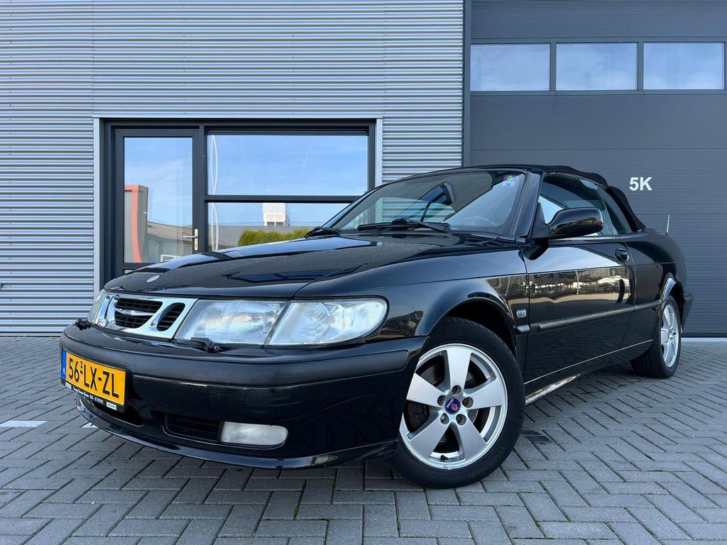 Saab 9-3 2.0t cabrio anniversary in onderdelen zwart 170, Auto-onderdelen, Carrosserie en Plaatwerk, Bumper, Saab, Voor, Achter