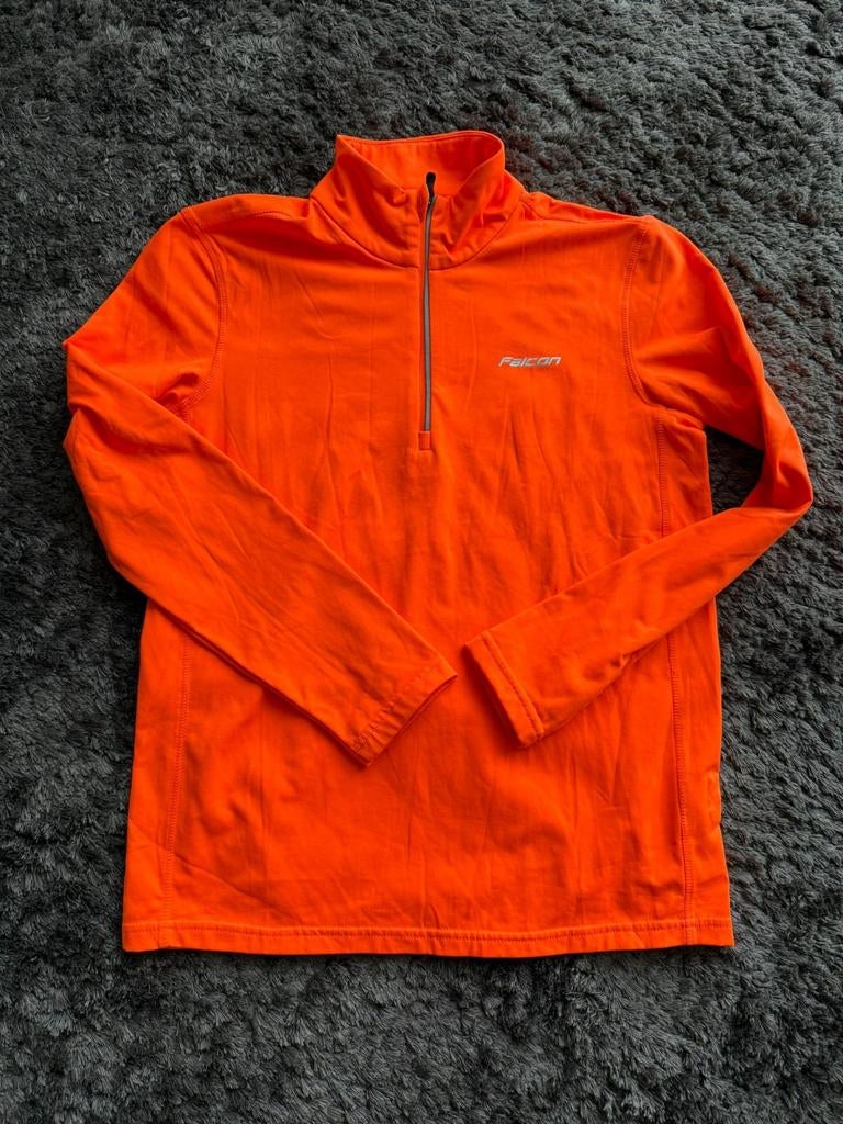 Falcon skipully - fel oranje - maat 164, Kinderen en Baby's, Kinderkleding | Maat 164, Ophalen of Verzenden, Zo goed als nieuw