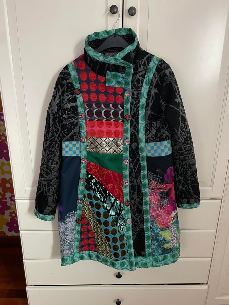Desigual jas 44, Kleding | Dames, Overige kleuren, Verzenden, Maat 42/44 (L), Zo goed als nieuw