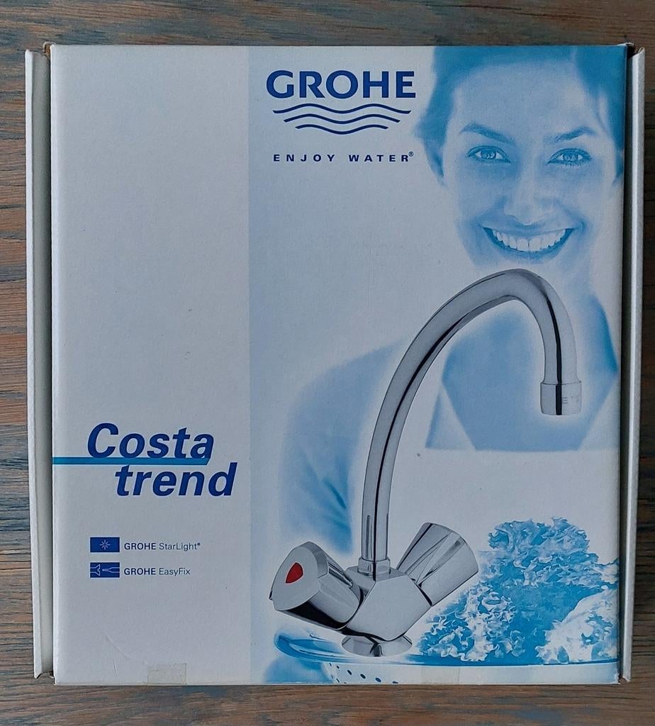 Grohe Costa Trend Keukenmengkraan - Nieuw in doos, Ophalen