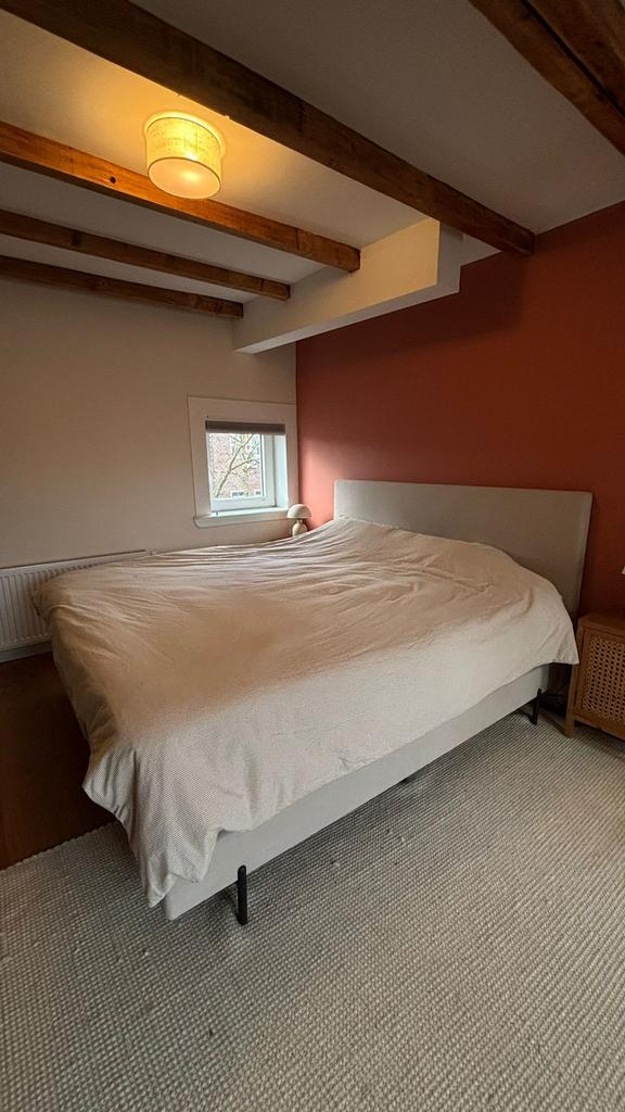 Boxspring SwissSense 180x200, Huis en Inrichting, Slaapkamer | Complete slaapkamers, Ophalen, Zo goed als nieuw, Tweepersoons