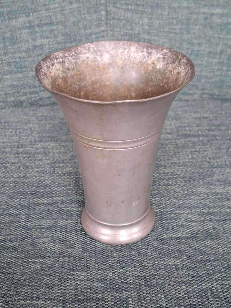 Tinnen vaasje, Antiek en Kunst, Antiek | Tin, Ophalen of Verzenden