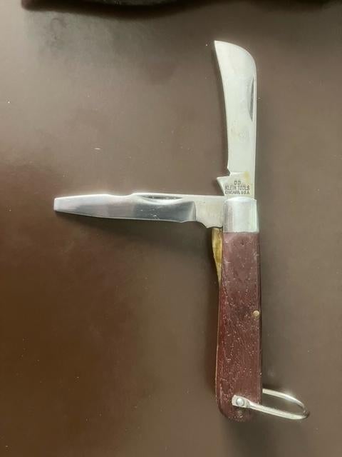 Diverse oud model militaire zakmessen ex NL leger, Ophalen of Verzenden, Landmacht, Nederland, Mes of Dolk