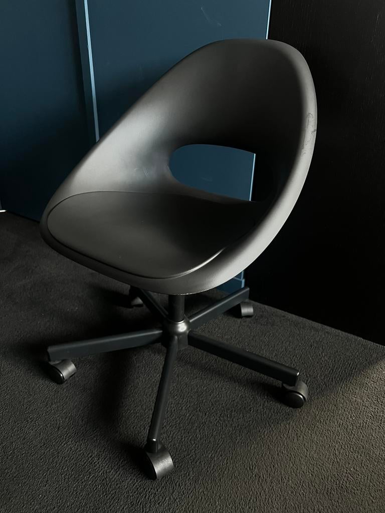 Ikea bureaustoel Eldberget Malskär, Ophalen, Zo goed als nieuw, Zwart