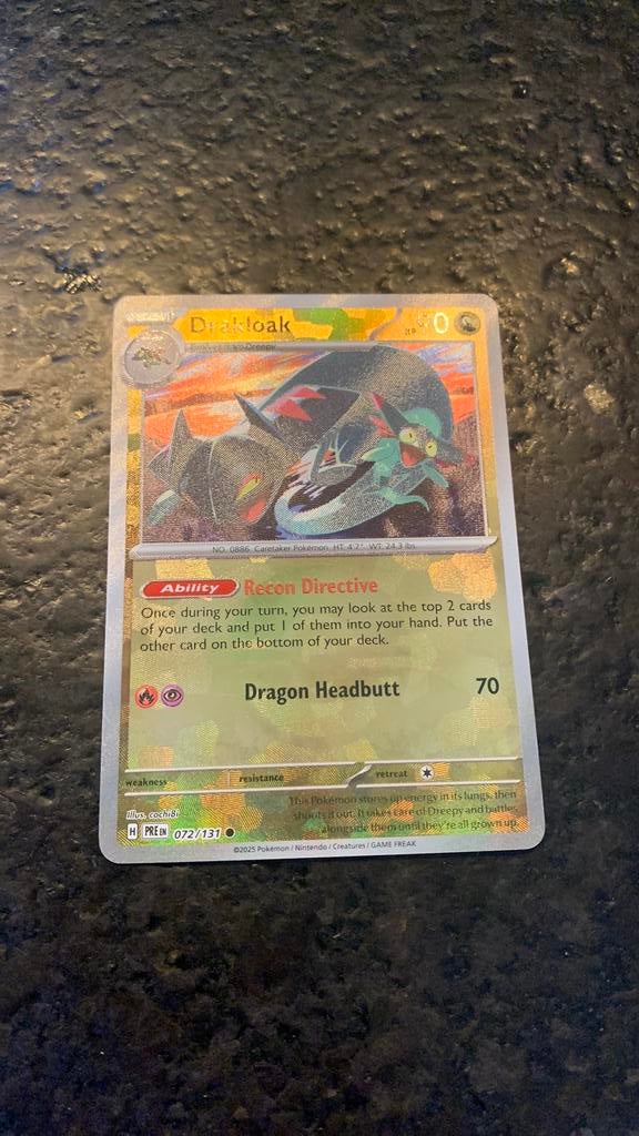 Pokebal 072/pre, Ophalen of Verzenden, Zo goed als nieuw