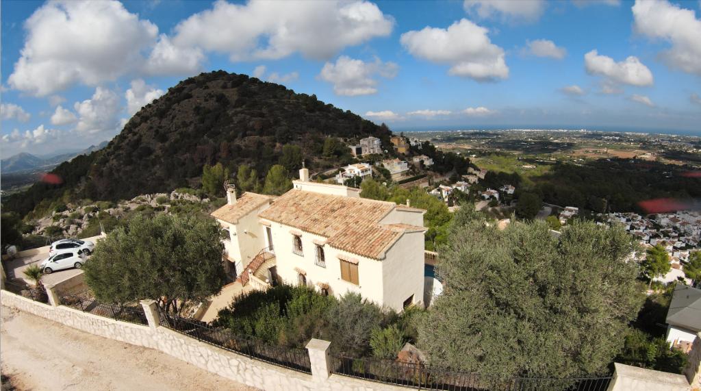 Zomerdeal! Ibiza-style villa te huur omgeving Javea/Denia, Vakantie, 8 personen, 4 of meer slaapkamers, Wasmachine, Costa Blanca
