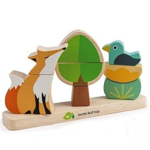 Houten Magnetische Stapeltoren Vos Tender Leaf Toys, Kinderen en Baby's, Speelgoed | Houten speelgoed, Info@dam.be, Nieuw, Ophalen of Verzenden